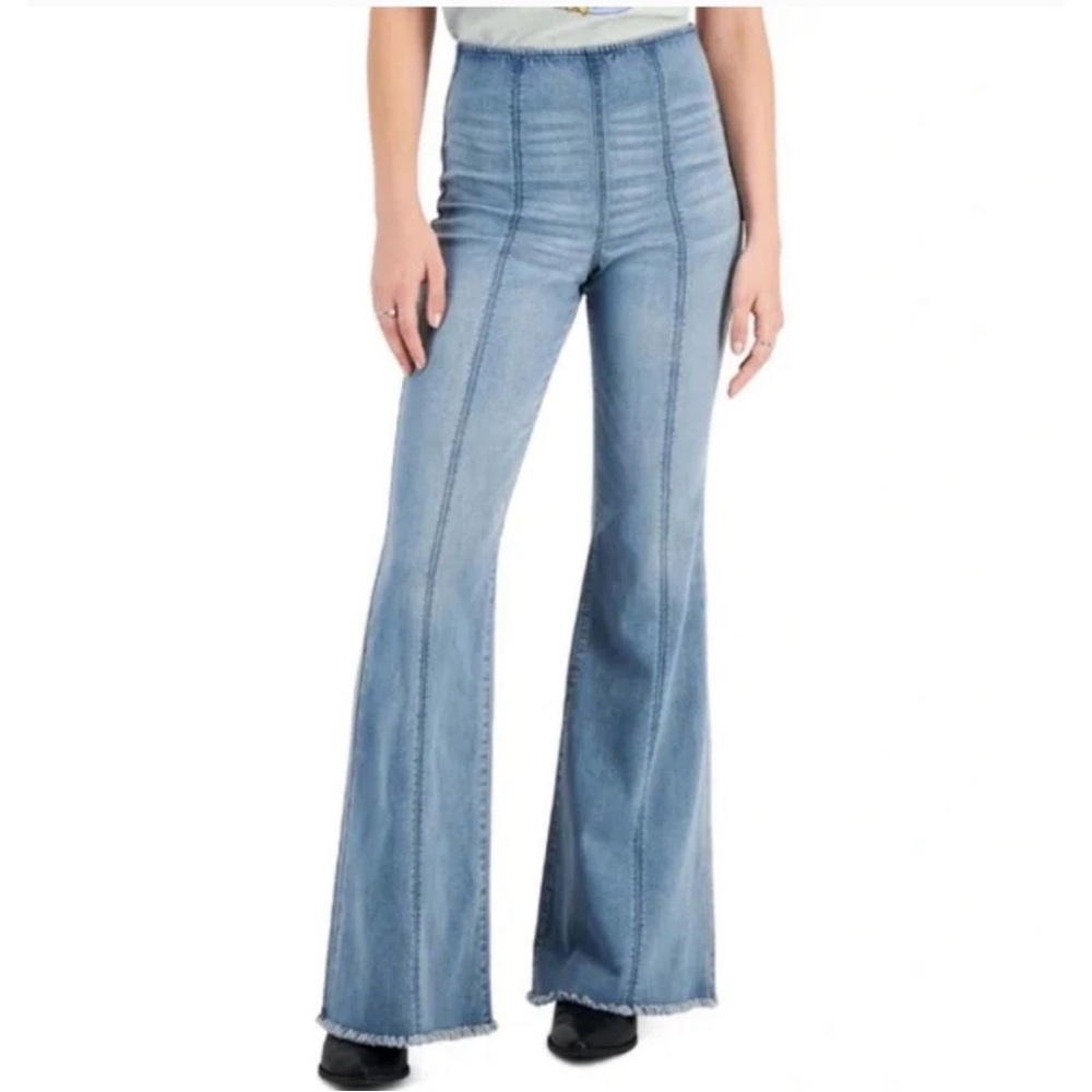 Flared Blue Jeans 70’s bell flare